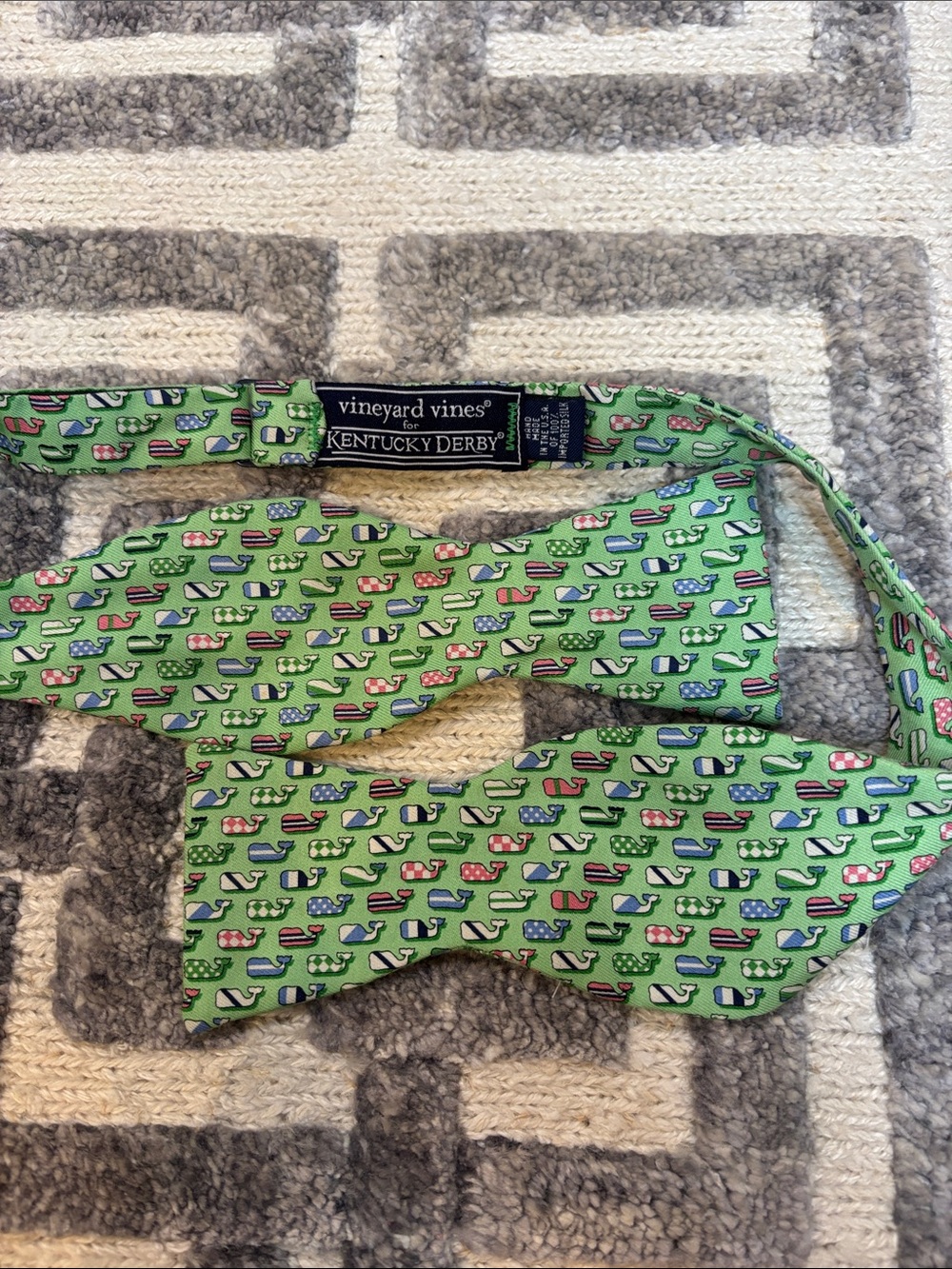Vineyard Vines for Kentucky Derby bow tie